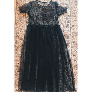 ❌SOLD❌Sheer black dress